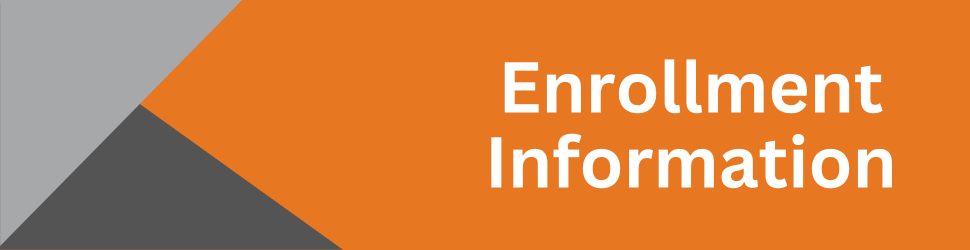 Enrollment Information Banner Enrollment Information Banner